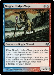Noggle Hedge-Mage (Foil) Noggle Hedge-Mage (Foil)