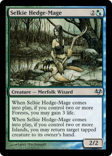 Selkie Hedge-Mage (Foil) Selkie Hedge-Mage (Foil)