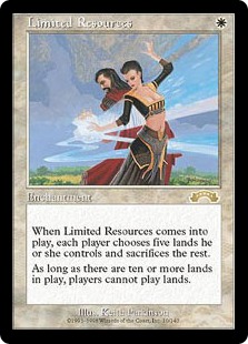Limited Resources Limited Resources