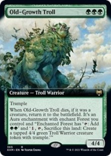 Old-Growth Troll (Extended Art Foil) Old-Growth Troll (Extended Art Foil)