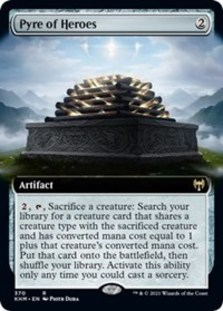 Pyre of Heroes (Extended Art Foil) Pyre of Heroes (Extended Art Foil)