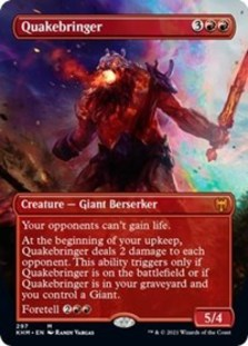 Quakebringer (Extended Art Foil) Quakebringer (Extended Art Foil)