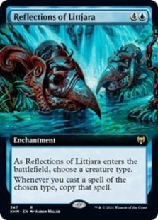 Reflections of Littjara (Extended Art Foil) Reflections of Littjara (Extended Art Foil)