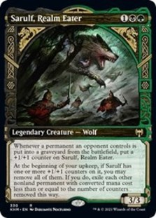 Sarulf, Realm Eater (Showcase Foil) Sarulf, Realm Eater (Showcase Foil)