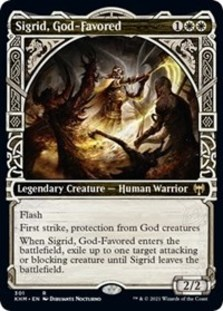 Sigrid, God-Favored (Showcase Foil) Sigrid, God-Favored (Showcase Foil)