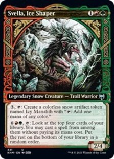 Svella, Ice Shaper (Showcase Foil) Svella, Ice Shaper (Showcase Foil)