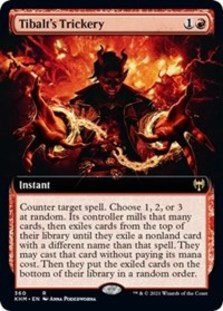 Tibalt's Trickery (Extended Art Foil) Tibalt's Trickery (Extended Art Foil)