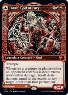 Toralf, God of Fury (Showcase Foil) Toralf, God of Fury (Showcase Foil)