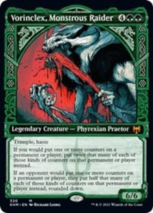 Vorinclex, Monstrous Raider (Showcase Foil) Vorinclex, Monstrous Raider (Showcase Foil)