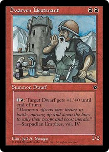 Dwarven Lieutenant Dwarven Lieutenant