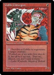 Goblin Chirurgeon (Foglio)