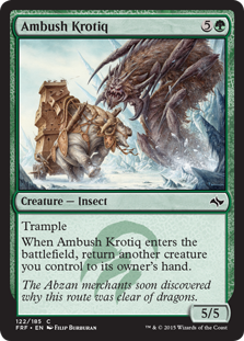 Ambush Krotiq (Foil)