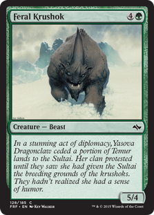 Feral Krushok (Foil)
