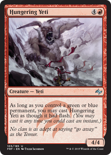 Hungering Yeti (Foil)