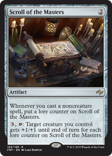 Scroll of the Masters (Foil)