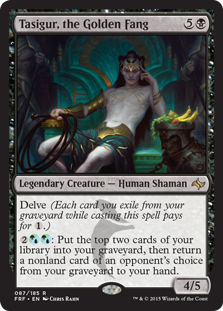Tasigur, the Golden Fang (Foil)