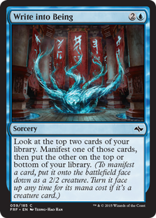Write into Being (Foil)