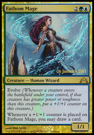 Fathom Mage - Gatecrash Prerelease Promo
