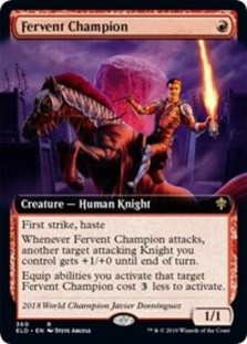 Fervent Champion (Extended Art Foil)