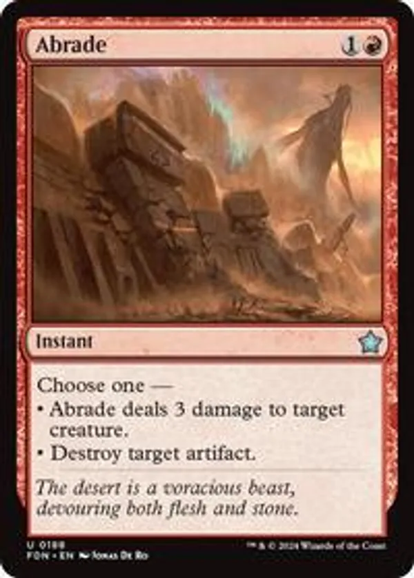 Abrade (Foil)