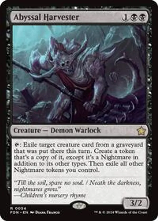 Abyssal Harvester (Foil)