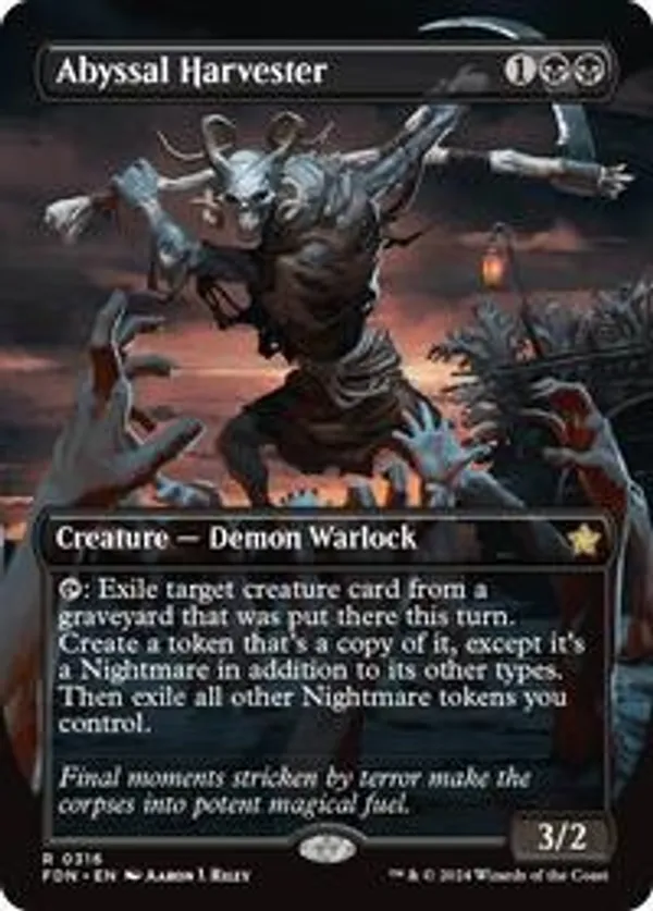 Abyssal Harvester (Borderless) (Foil)