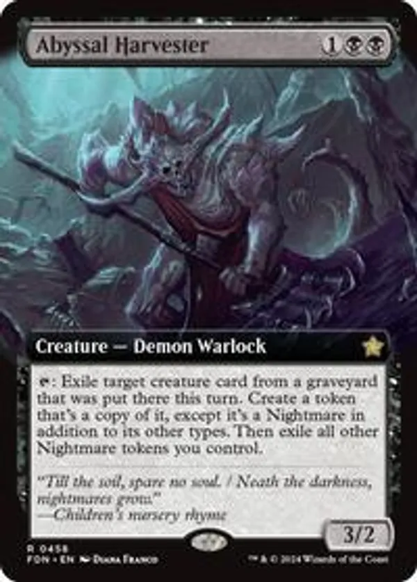 Abyssal Harvester (Extended Art) (Foil)