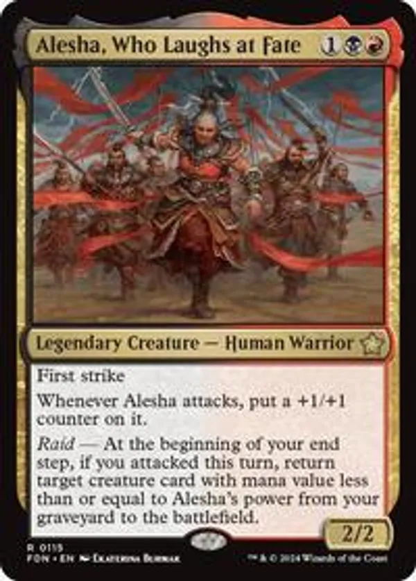 Alesha, Who Laughs at Fate (Foil)