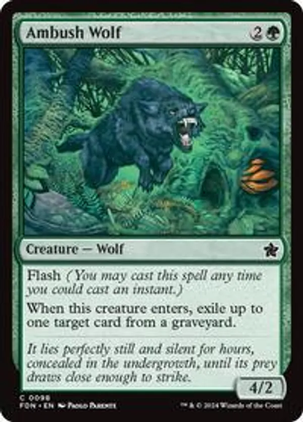 Ambush Wolf (Foil)