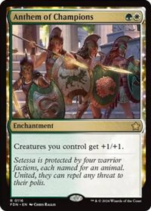 Anthem of Champions (Foil)