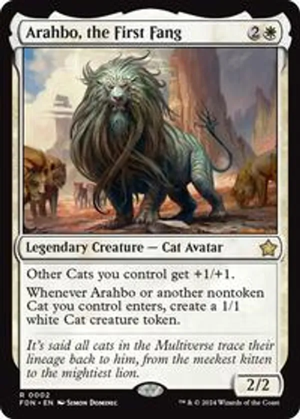 Arahbo, the First Fang (Foil)