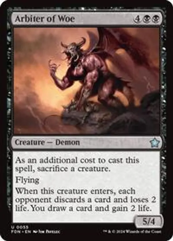 Arbiter of Woe (Foil)