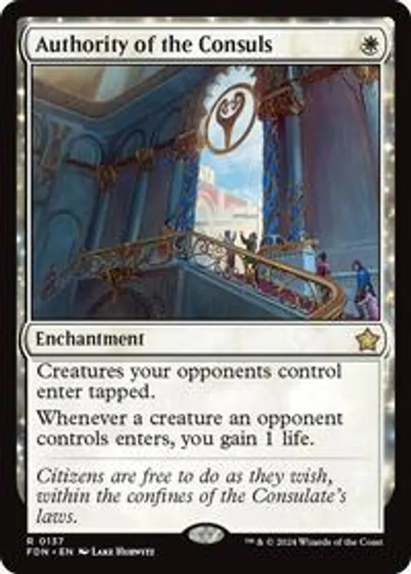 Authority of the Consuls (Foil)