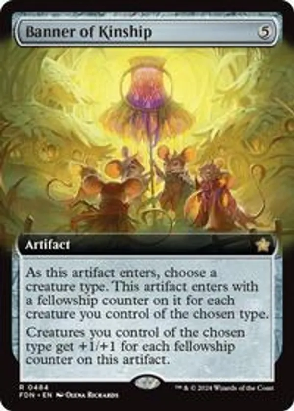 Banner of Kinship (Extended Art) (Foil)