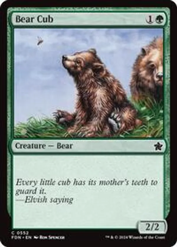 Bear Cub (Foil)
