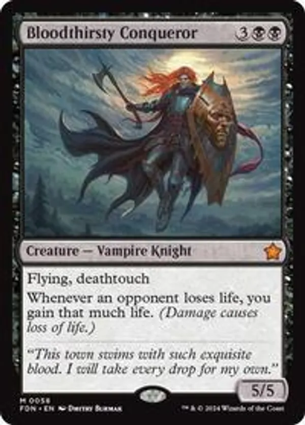 Bloodthirsty Conqueror (Foil)