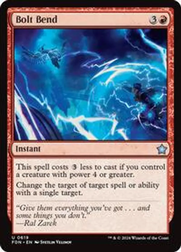 Bolt Bend (Foil)
