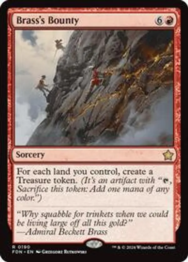 Brass's Bounty (Foil)