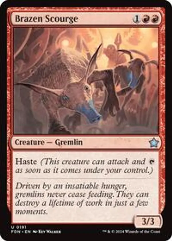 Brazen Scourge (Foil)