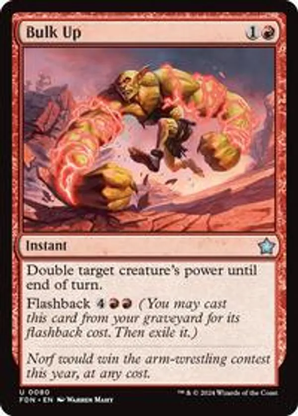 Bulk Up (Foil)