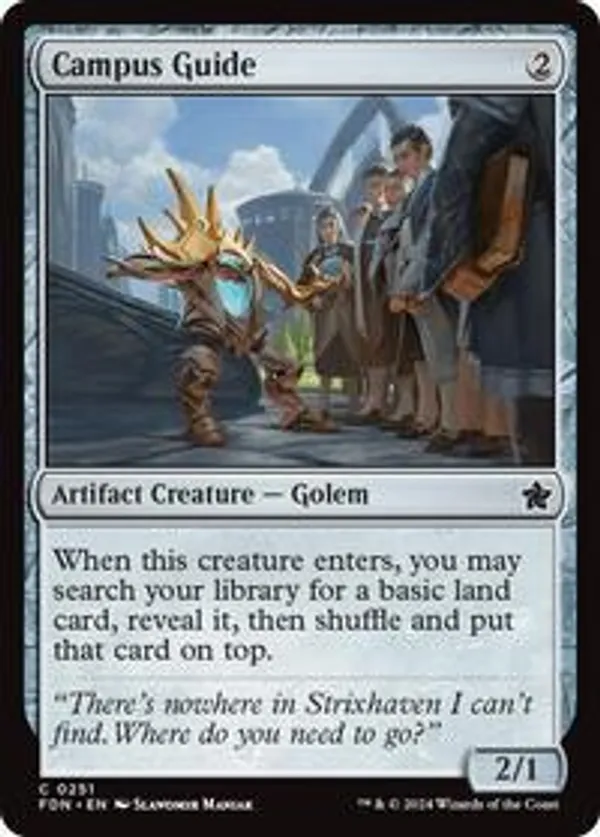 Campus Guide (Foil)