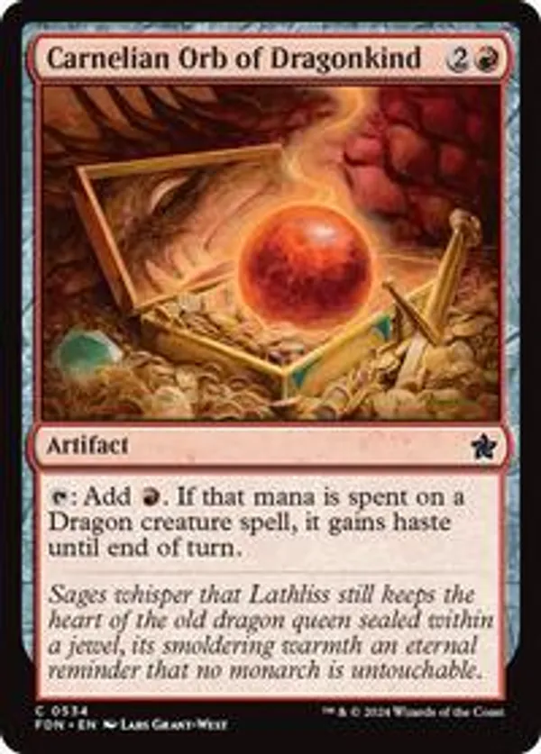 Carnelian Orb of Dragonkind