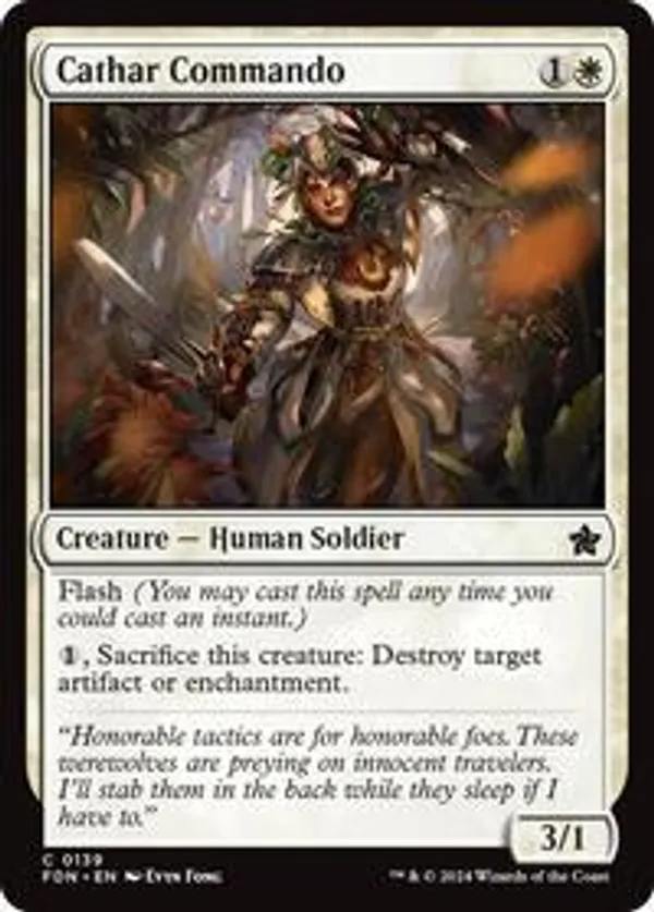 Cathar Commando (Foil)