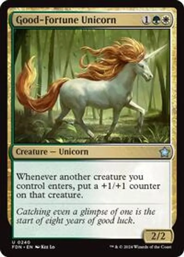 Good-Fortune Unicorn (Foil)