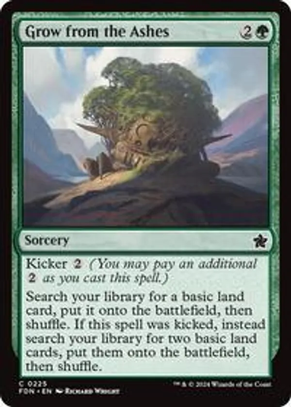Grow from the Ashes (Foil)