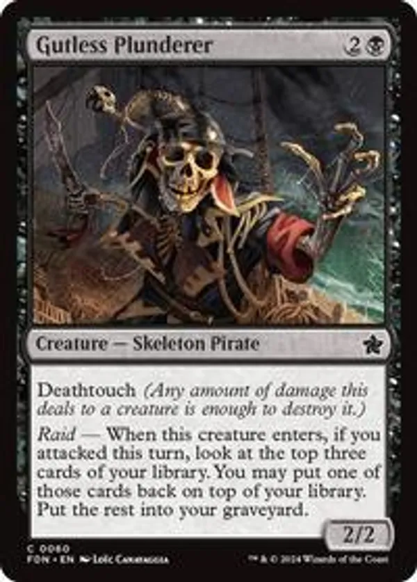 Gutless Plunderer (Foil)