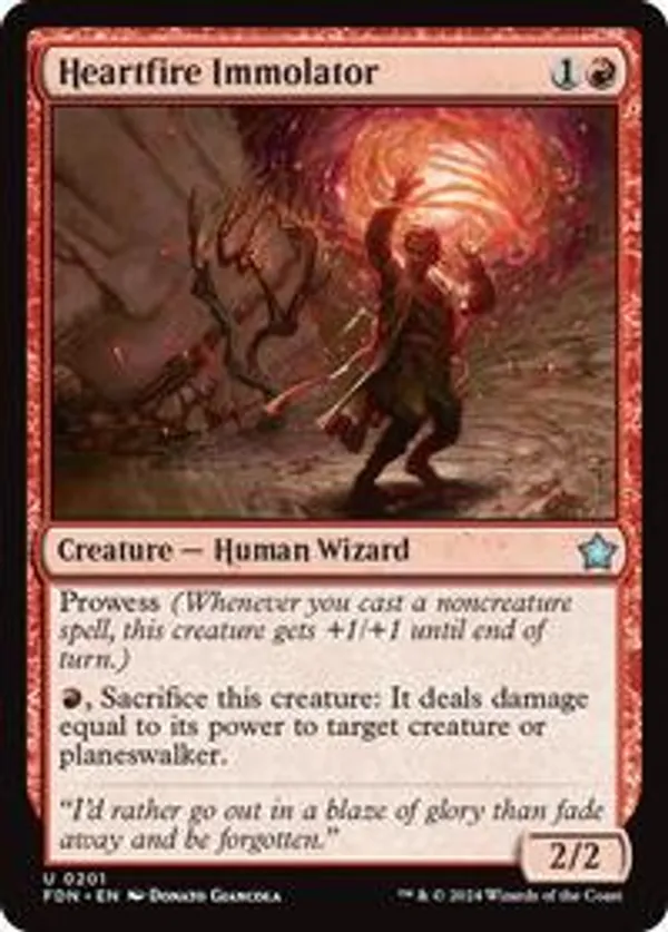 Heartfire Immolator (Foil)