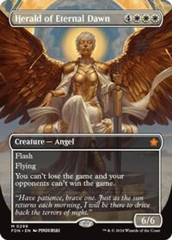 Herald of Eternal Dawn (Borderless) (Foil)