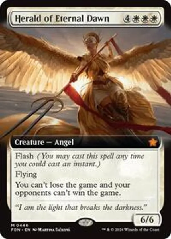 Herald of Eternal Dawn (Extended Art) (Foil)