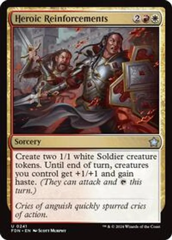 Heroic Reinforcements (Foil)